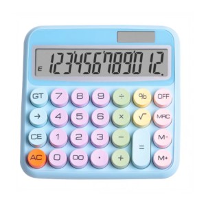 CALCULADORA PASTEL 12 DIGITOS GBT1967